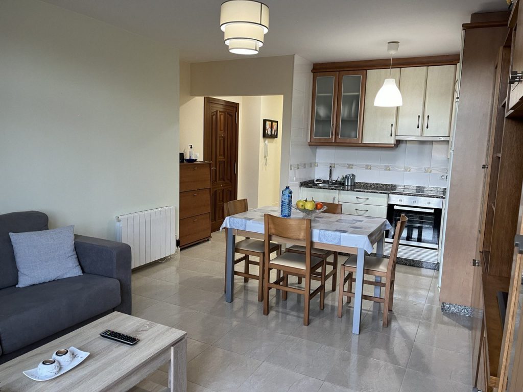 Cocina de nuestro apartamento en finisterre