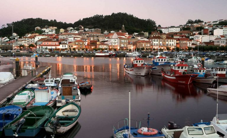 Vistas del puerto de muros